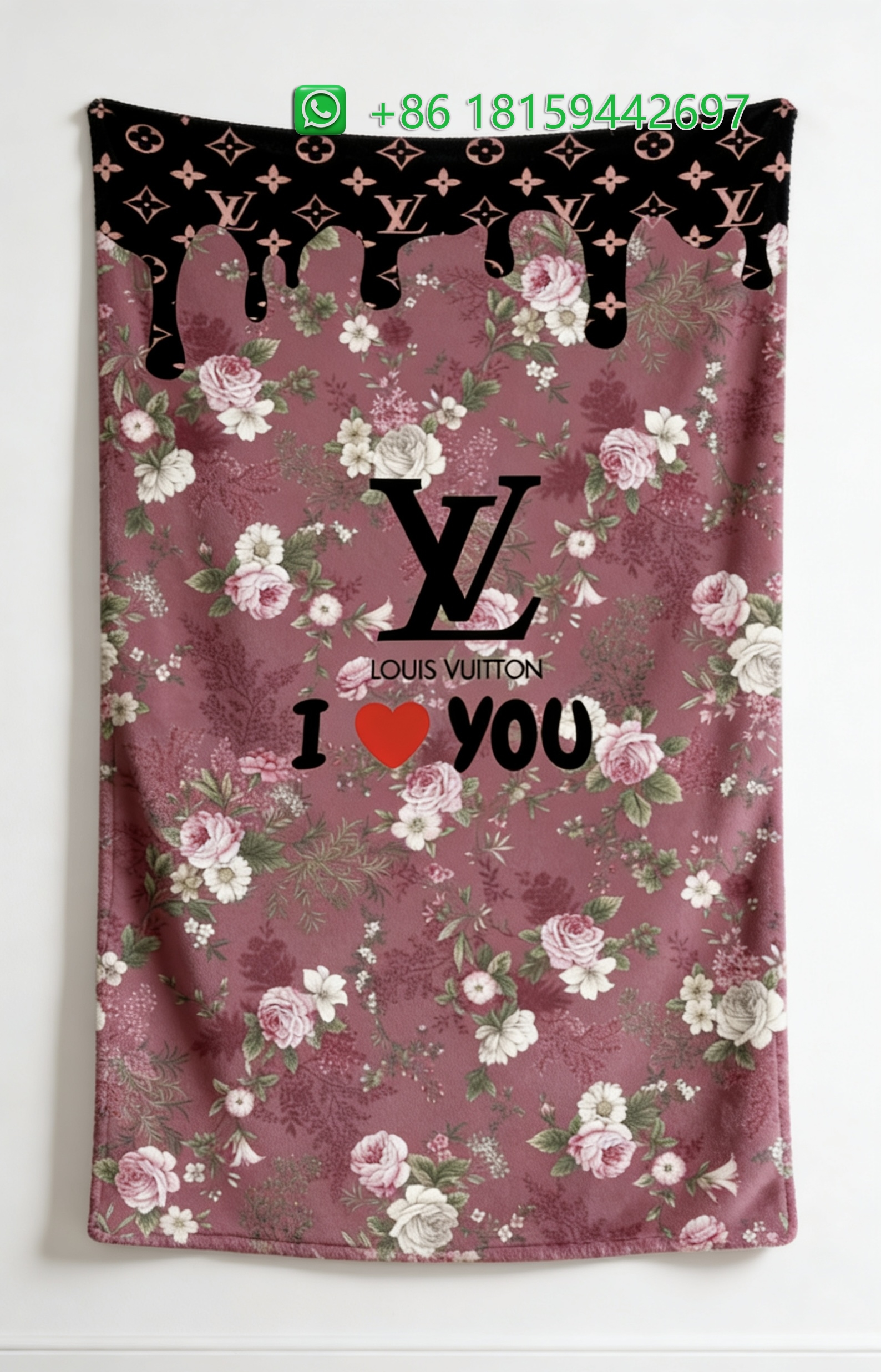 Louis Vuitton Throw Blankets